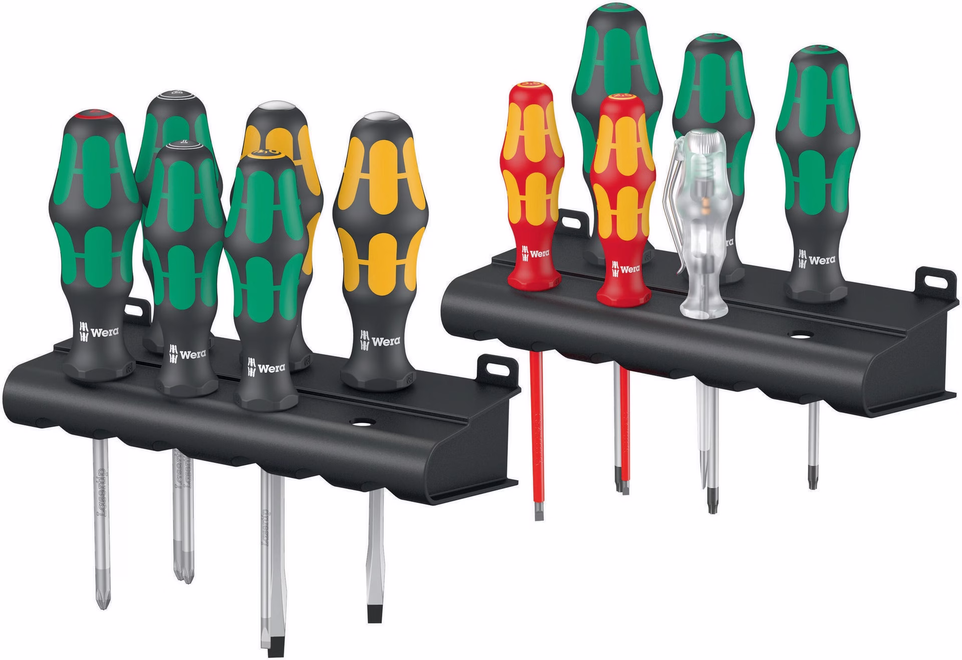 Schraubendrehersatz Kraftform XXL 2 12-tlg.Schlitz/PH/PZD/TX Kraftformgriff