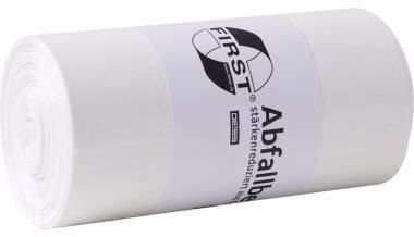 Müllbeutel 36030 630x850mm Sternnahtboden weiß 9x40 St./Pack.