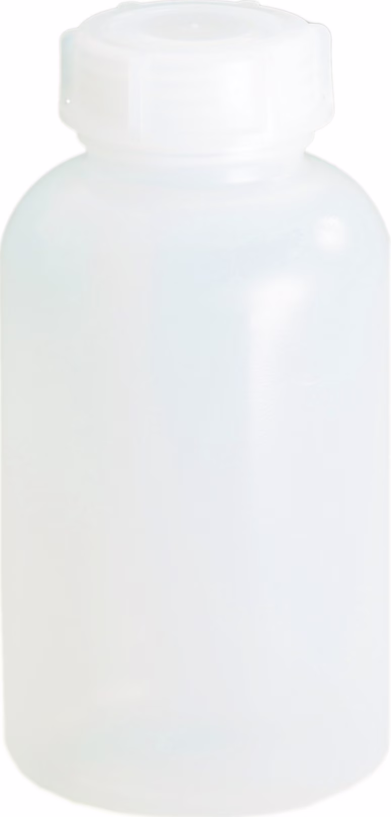 Weithalsflasche Gesamt-H.120mm Gesamt-D.64mm PE (LDPE) naturfarben Inh.250ml