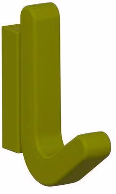 Einzelhaken Ser.477 matt,elastisch Ku.(TPU) 74 apfelgrün H.68mm