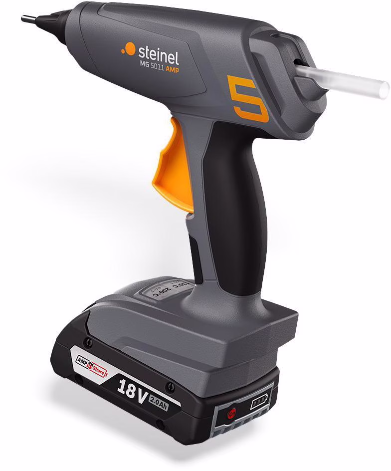 Akku-Heißklebepistole MobileGlue 5011 AMP SET 18V 130/200GradC 2 min