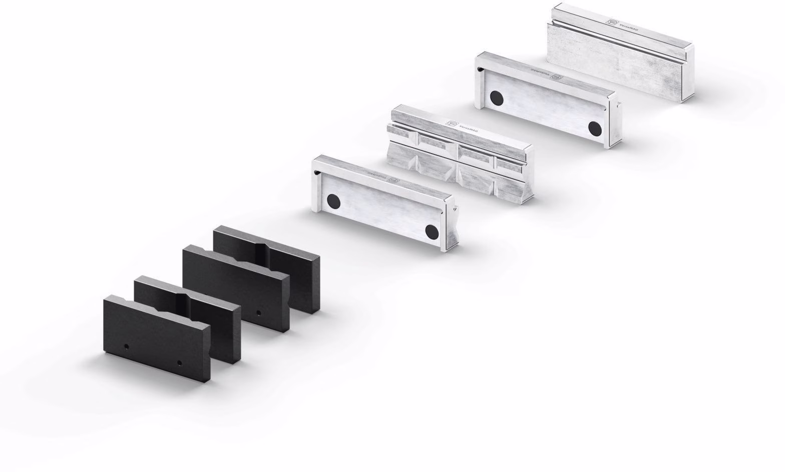 Schutzbackenpaar-Set z.VersaMAG Schraubstock