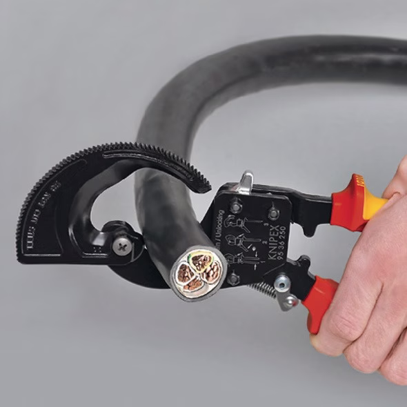 Kabelschneider Gesamt-L.250mm max.32 (240 mm²)mm Mehrkomp.-Hüllen VDE