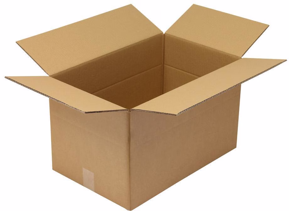 Faltkarton 2-wellig Maße 540x340x320mm Qualität 2.30BC braun