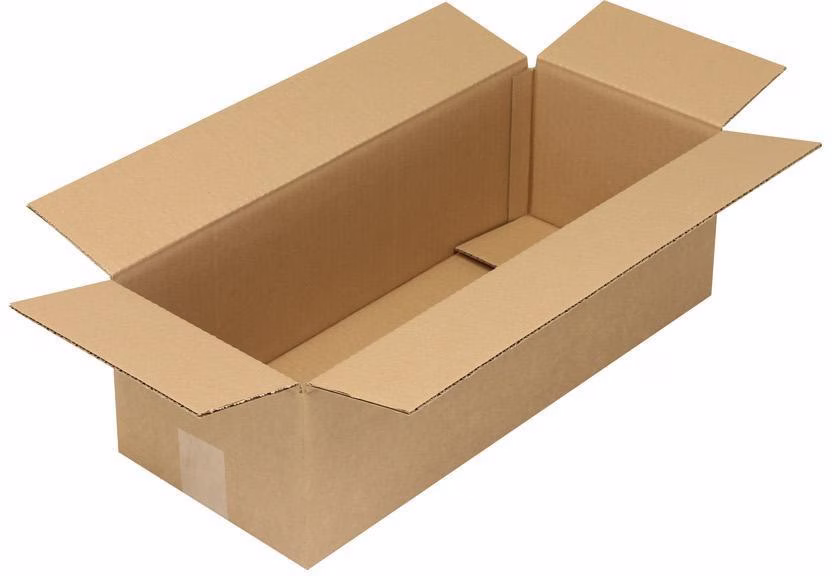 Faltkarton 1-wellig Maße 500x200x150mm Qualität 1.30 C braun