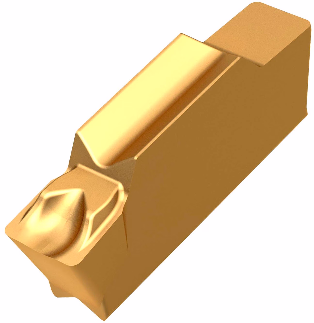 Drehwendeschneidplatte ISO LCMR Breite PVD beschichtet Gold