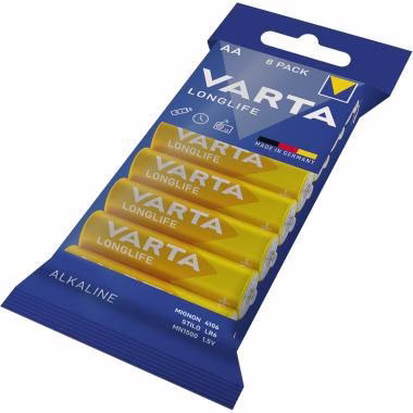 Batterie Longlife 4106101328 AA 1,5V 8 St./Pack.