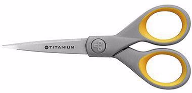 Schere Titanium Super E-30450 00 13cm gelb/grau