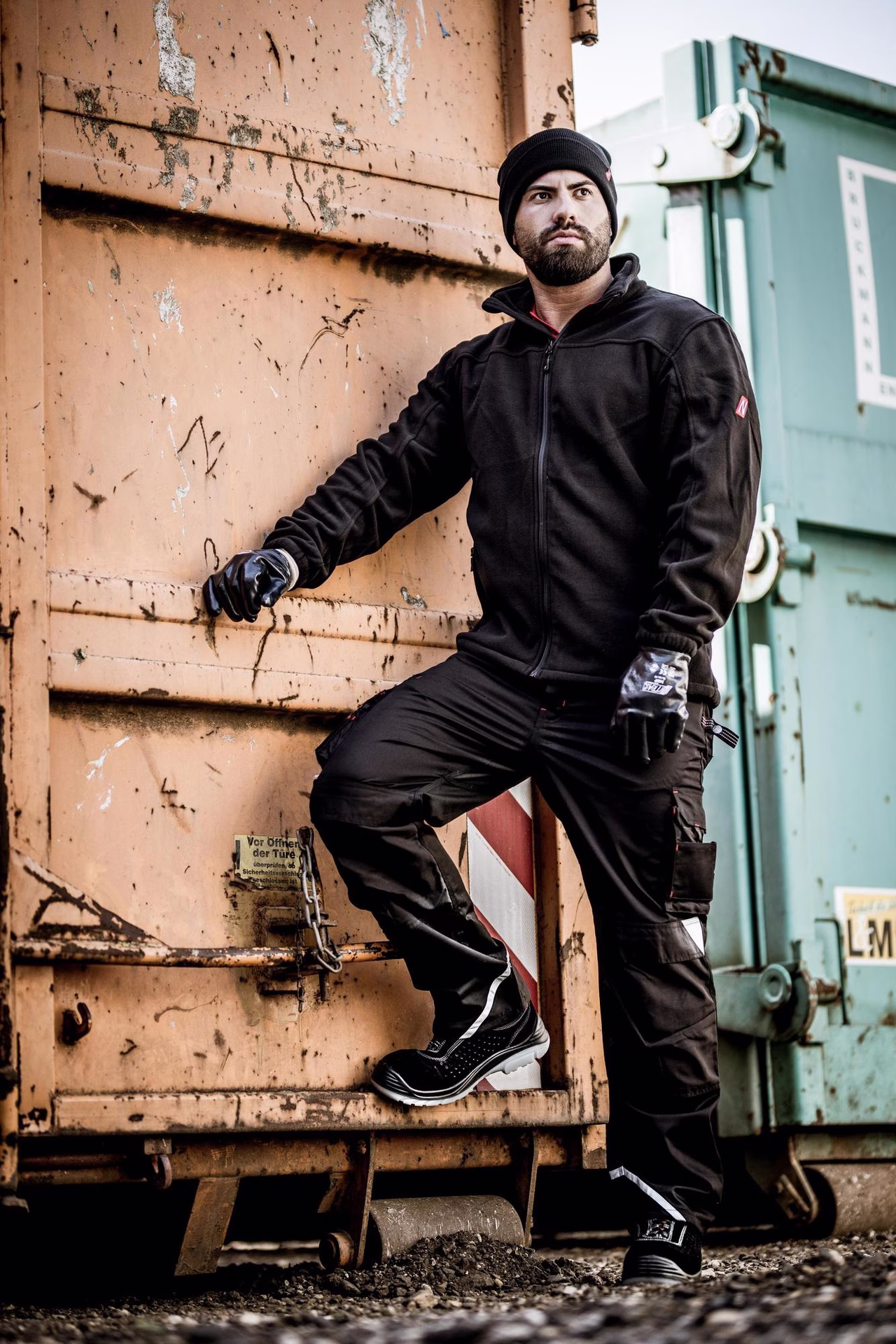 Fleecejacke MOTION TEX PLUS Gr.L schwarz