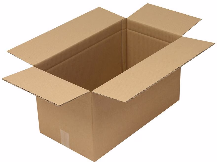 Faltkarton 2-wellig Maße 610x320x335mm Qualität 2.5BC braun