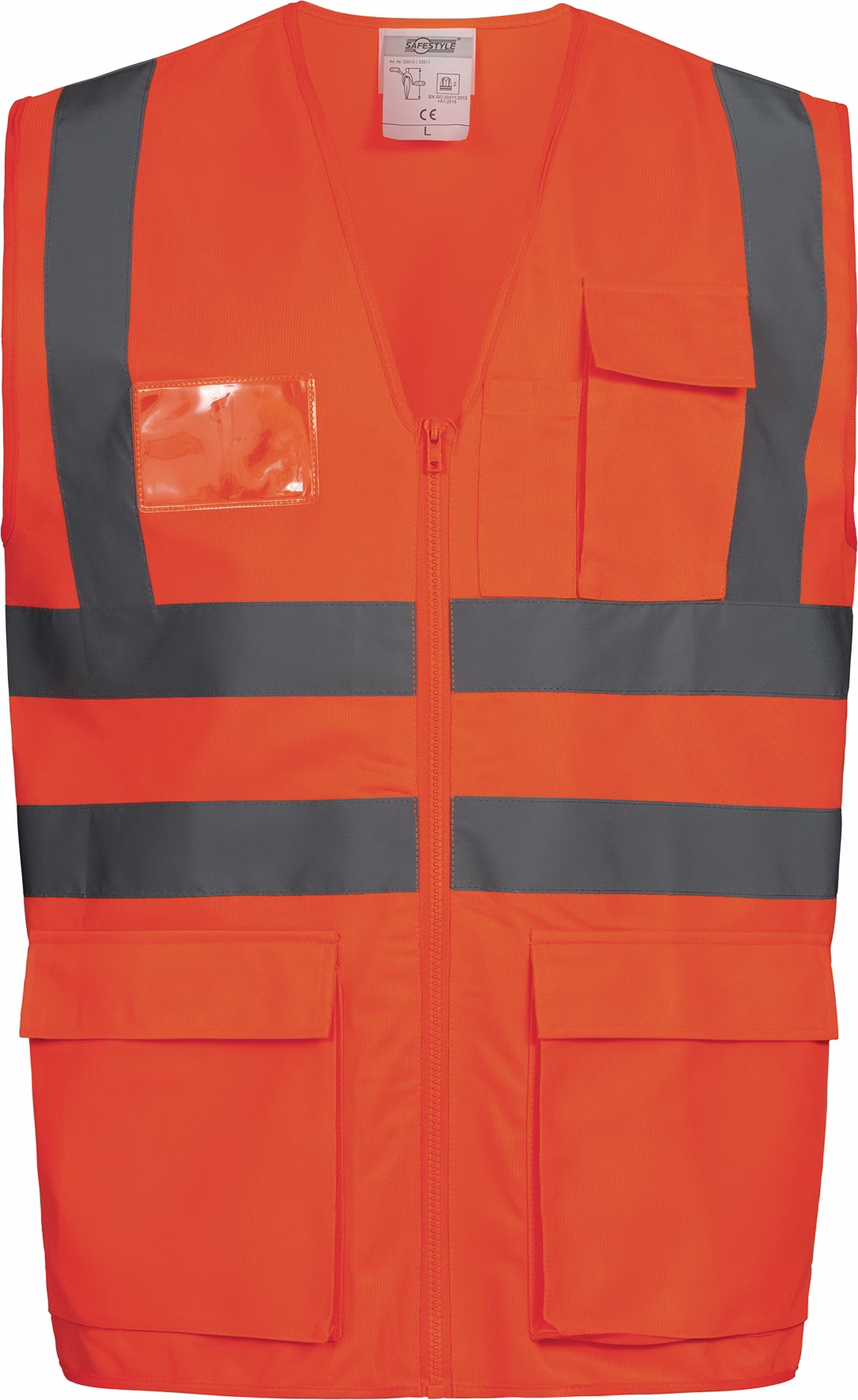 Warnweste EWALD Gr.XXXL orange EN ISO 20471 Kl.EN ISO 13688