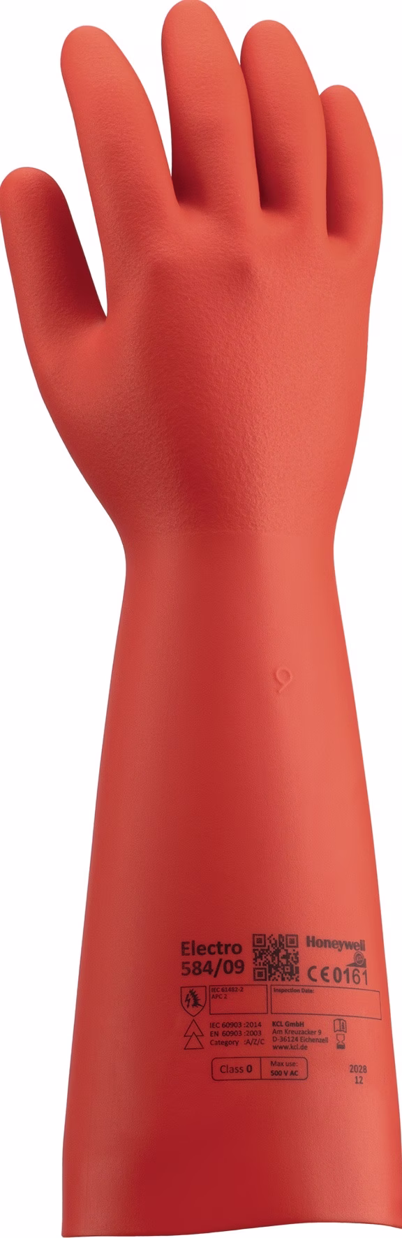 Elektrikerhandschuhe Electro 584 rot PSA III