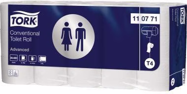 Toilettenpapier Advanced 110771 2-lagig 400Bl ws 30St./Pack