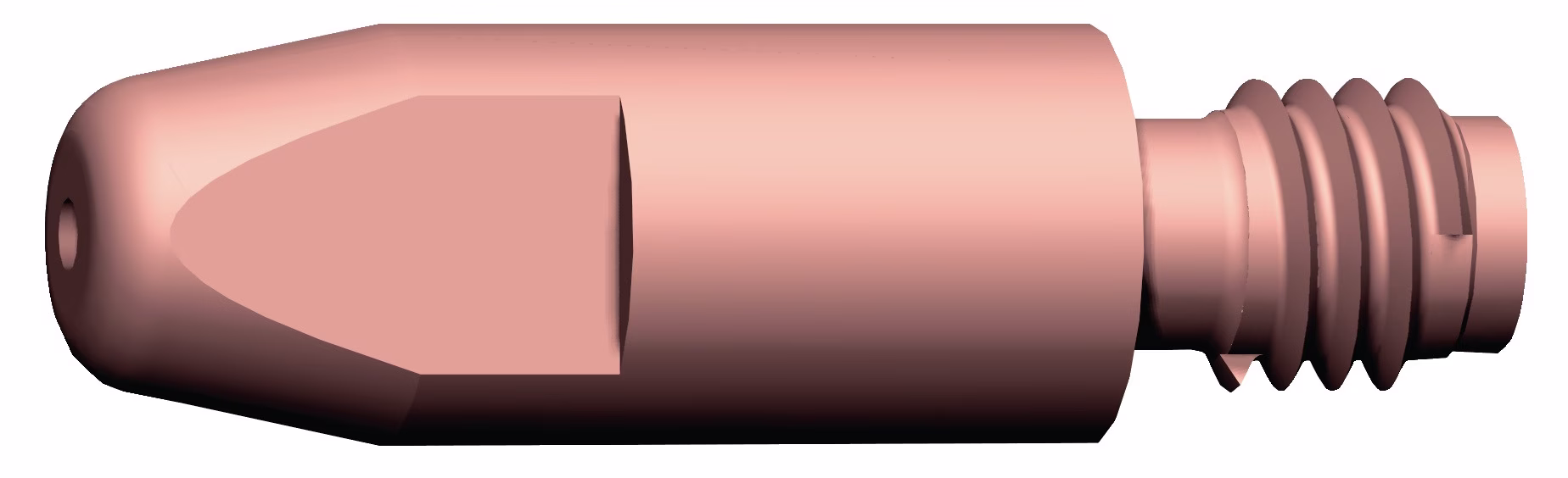 Stromdüse Draht-Ø 0,8mm M 6 L.28mm E-Cu