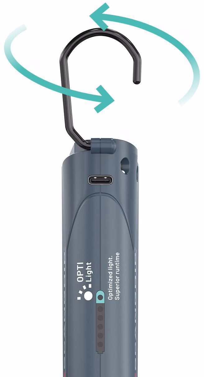 LED-Akku-Arbeitsleuchte SLIM 3,7V 2600 mAh Li-Ion 3,5 W 500 lm