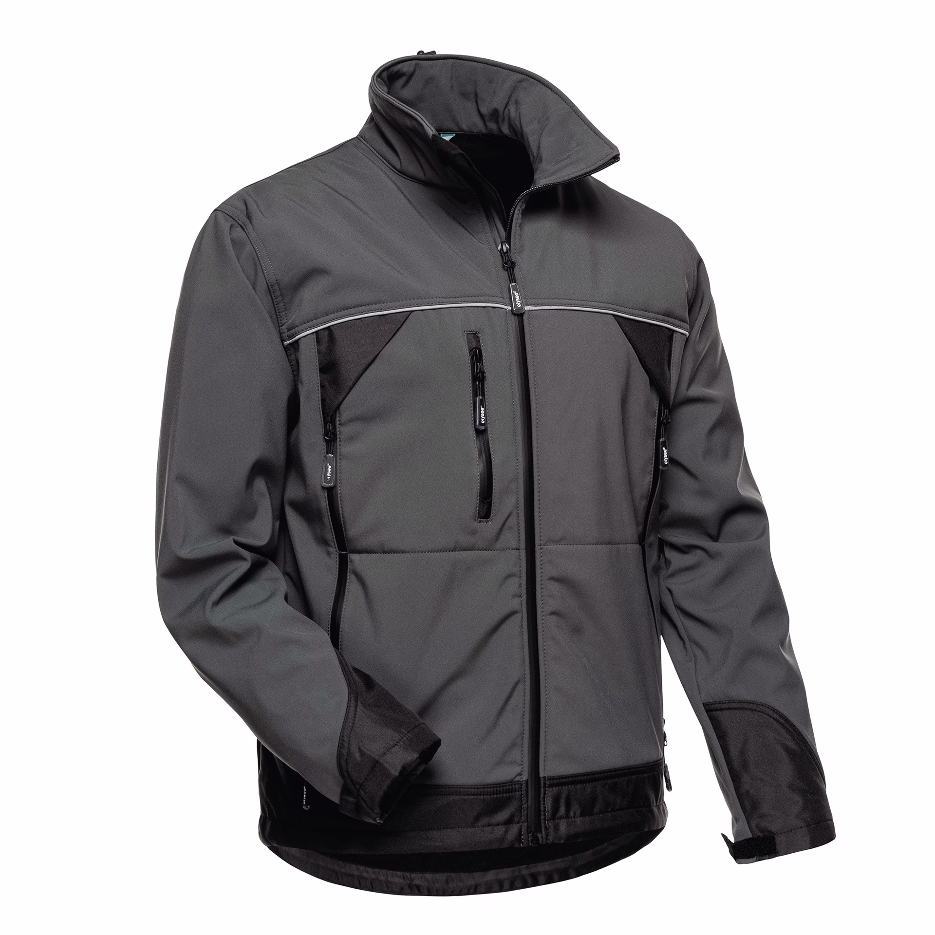 Softshelljacke BETA Gr.XXL grau/schwarz