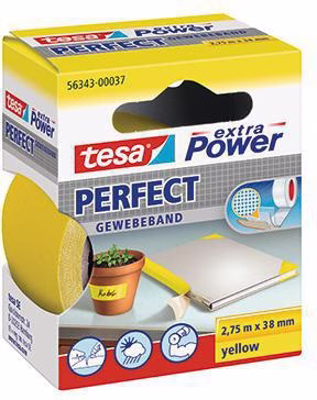 Gewebeband extra Power Perfect 56343-00037 38mmx2,75m gelb