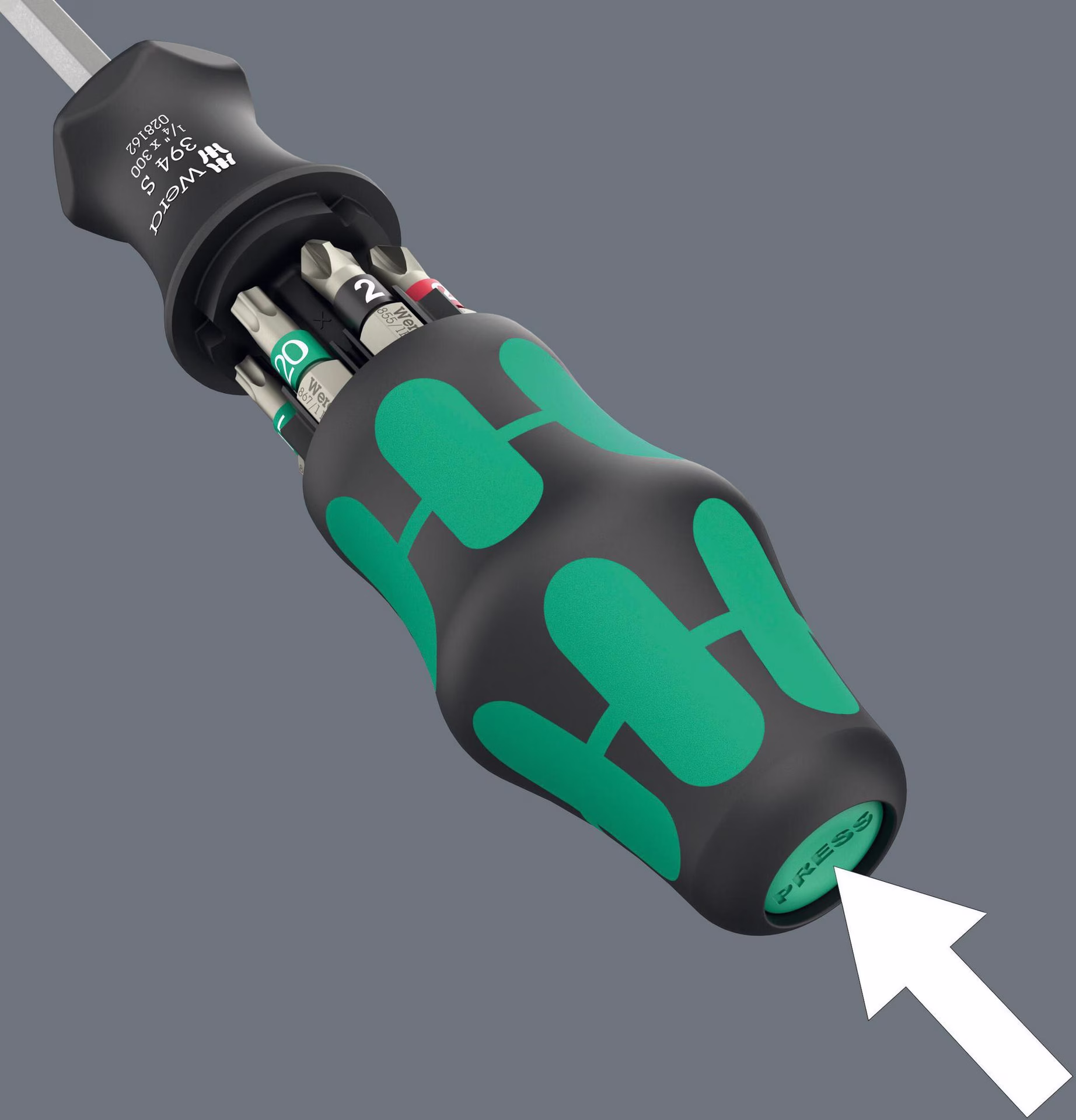 Magazinbithalter Kraftform Kompakt 27 XL Univ.1 7-tlg.Kreuzschlitz PH/PZD/TORX®)