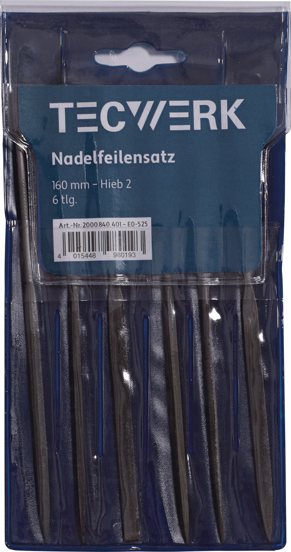 Nadelfeilensatz Hieb 2 6-tlg