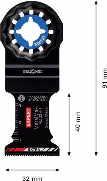 Tauchsägeblatt AIZ 32 AIT B.32mm Eintauch-T.40mm 10 St.Starlock