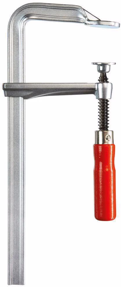 Ganzstahlschraubzwinge GZ Spann-W.100mm A.60mm Holzgriff