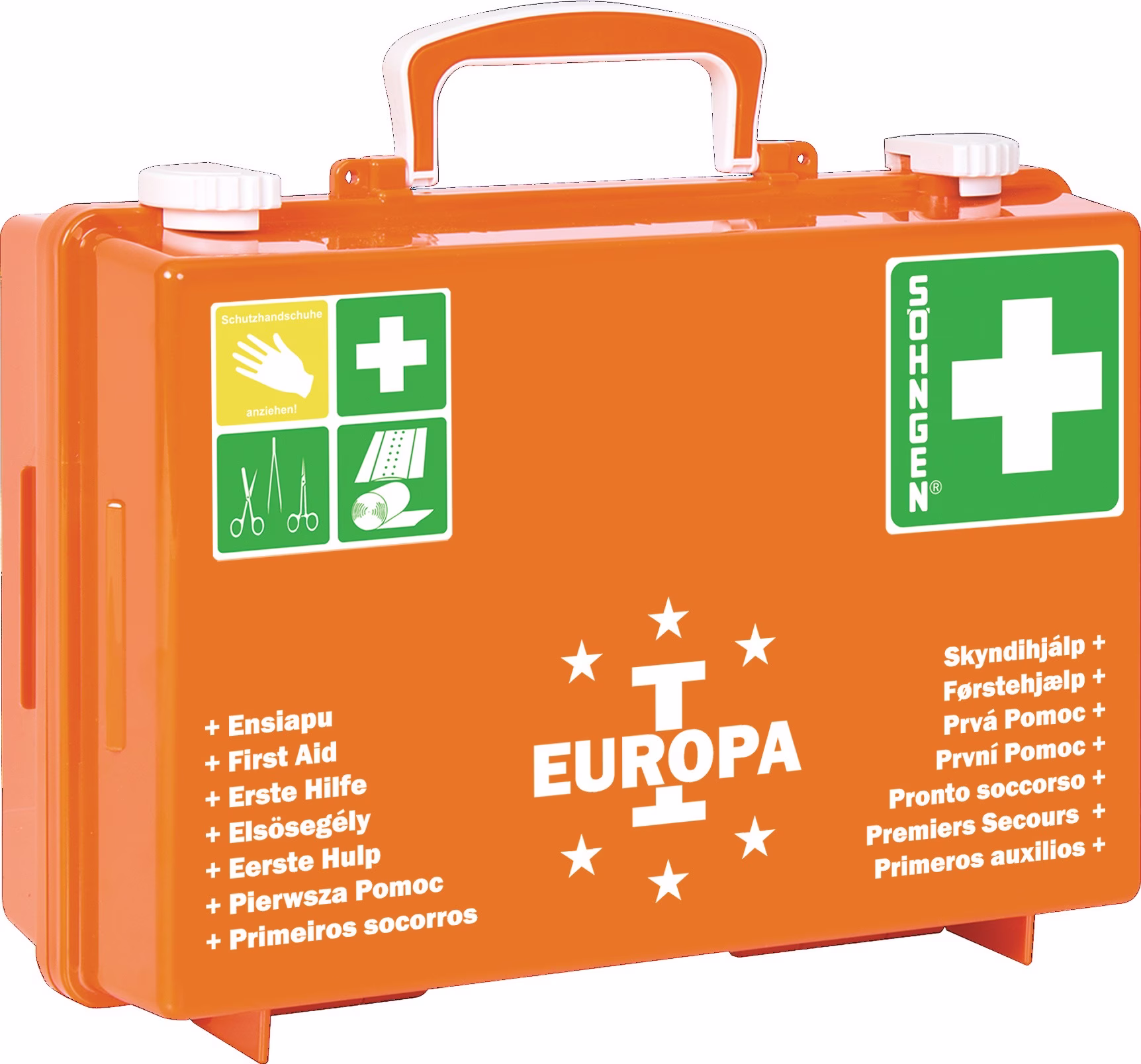 Erste Hilfe Koffer EUROPA I B310xH210xT130ca.mm orange