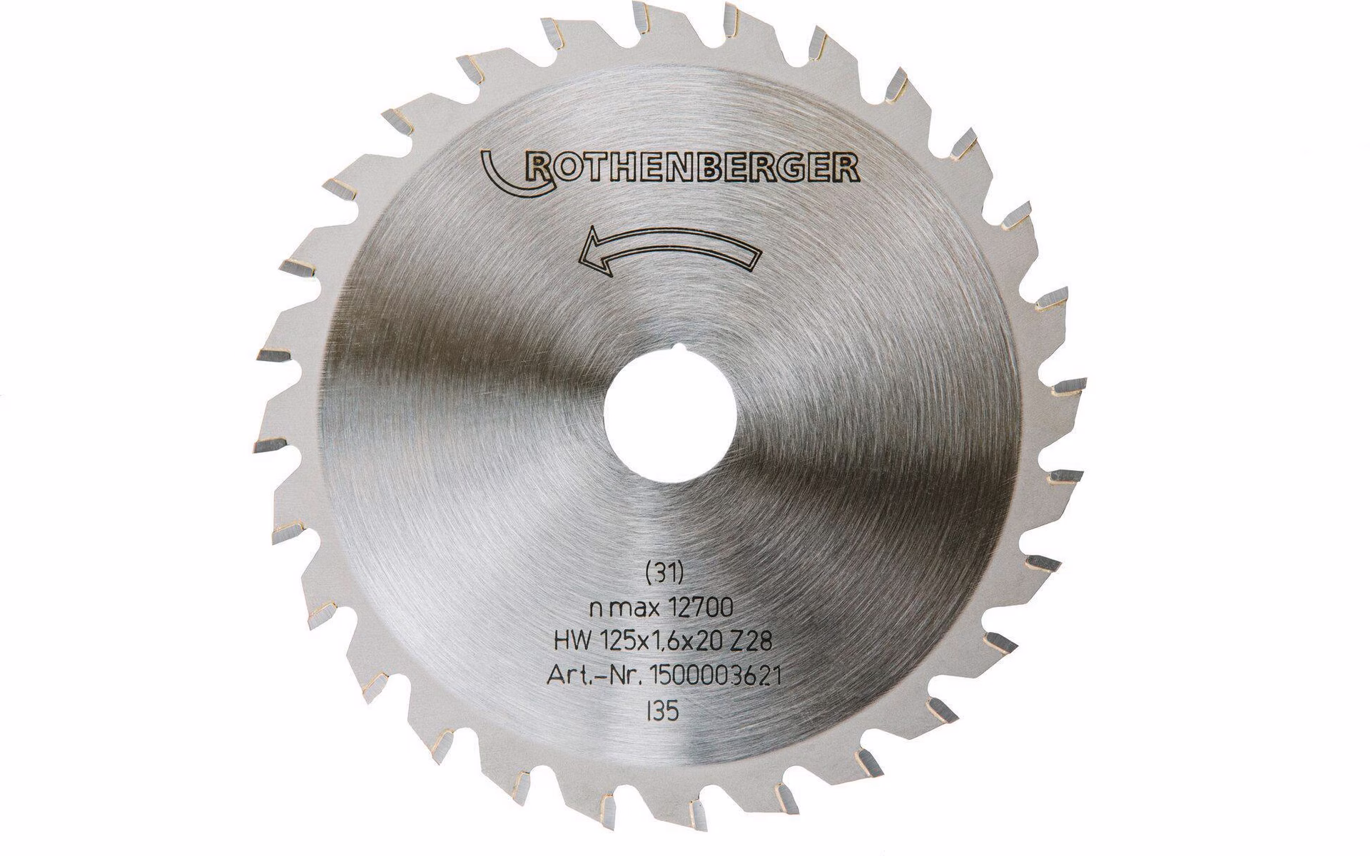 Sägeblatt DURACUT AD 125mm Bohr.20mm