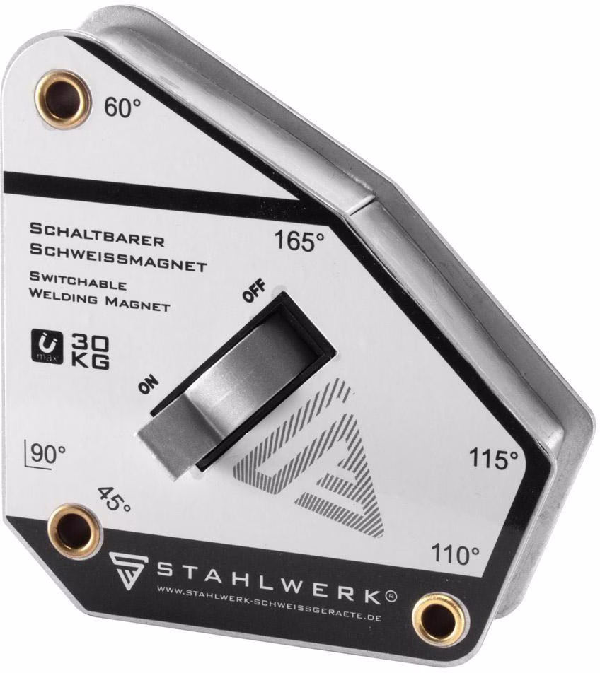 Magnet-Schweißwinkel 30 kg/66 lbs daN