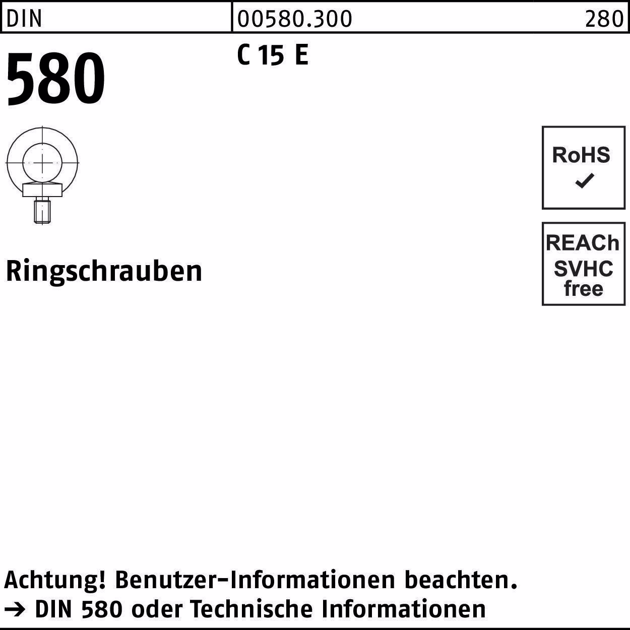 Ringschraube DIN