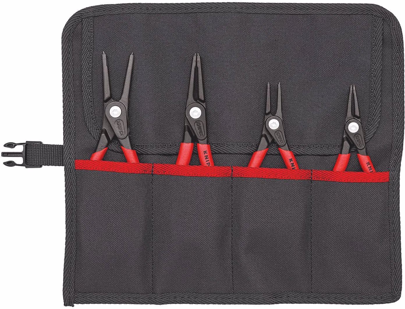 Präzisionssicherungsringzangensatz 4-tlg.in Rolltasche