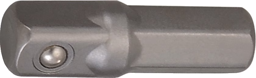 Adapter Antriebs-6-KT.1/4 Zoll Abtriebs-4-KT.1/4 Zoll L.25mm