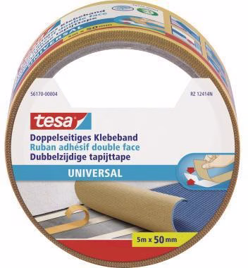 Klebeband Universal 56170-00004-01 doppels. 50mmx5m