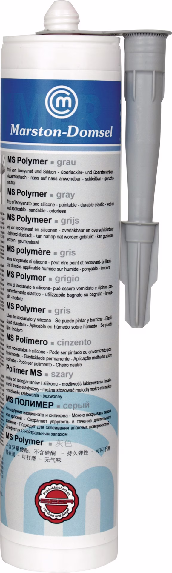Kleb- u.Dichtstoff MD-MS Polymer grau 440g Kartusche