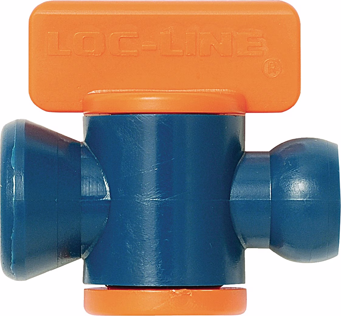 Absperrventil Größe 1/4 ″ Beutel mit 2 Stück LOC-LINE