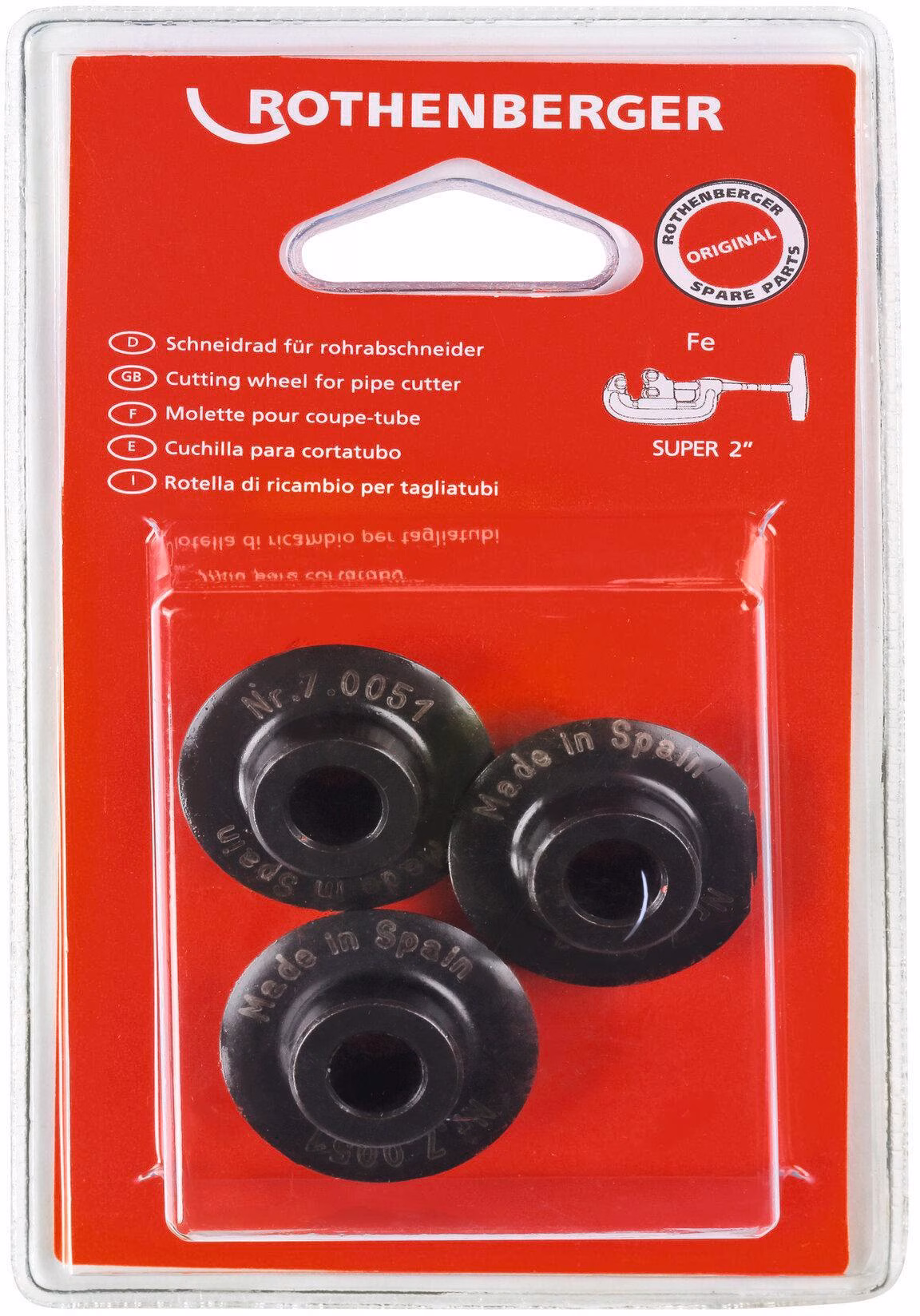 Ersatzschneidrad Schneidrad-D.31,5mm hochlegiertem,gehärtetem STA Bl.á 3 St.