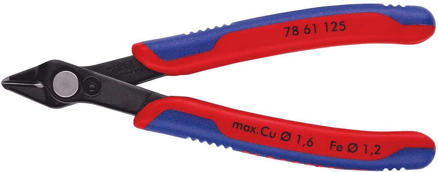 Elektronik-Seitenschneider Super-Knips® L.125mm Spezialwerkzeugstahl brün