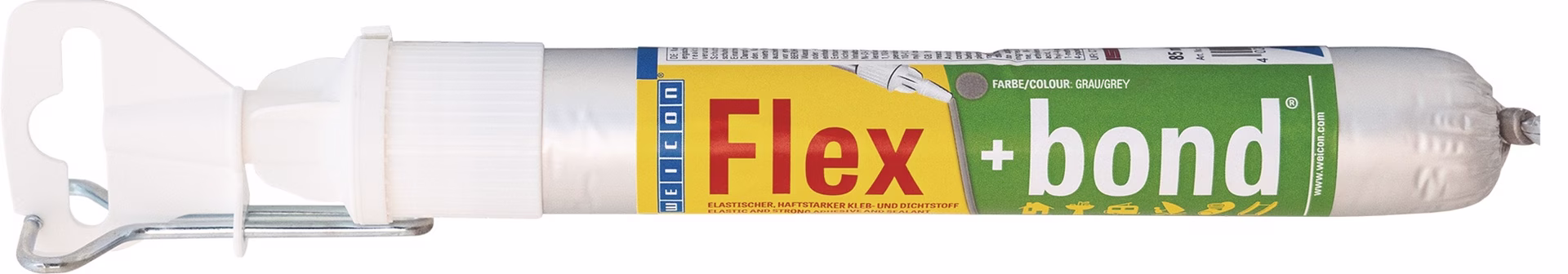 Kleb- u.Dichtstoff Flex+bond® grau 85ml Tube