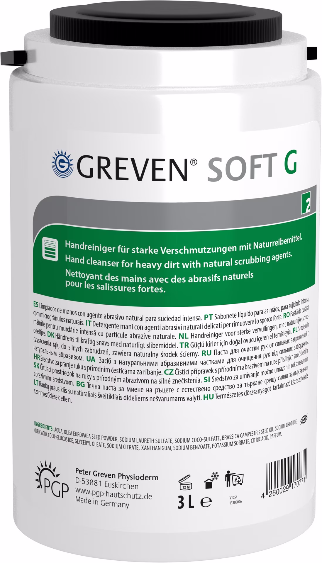 Handreinigung GREVEN® SOFT G rückfettend