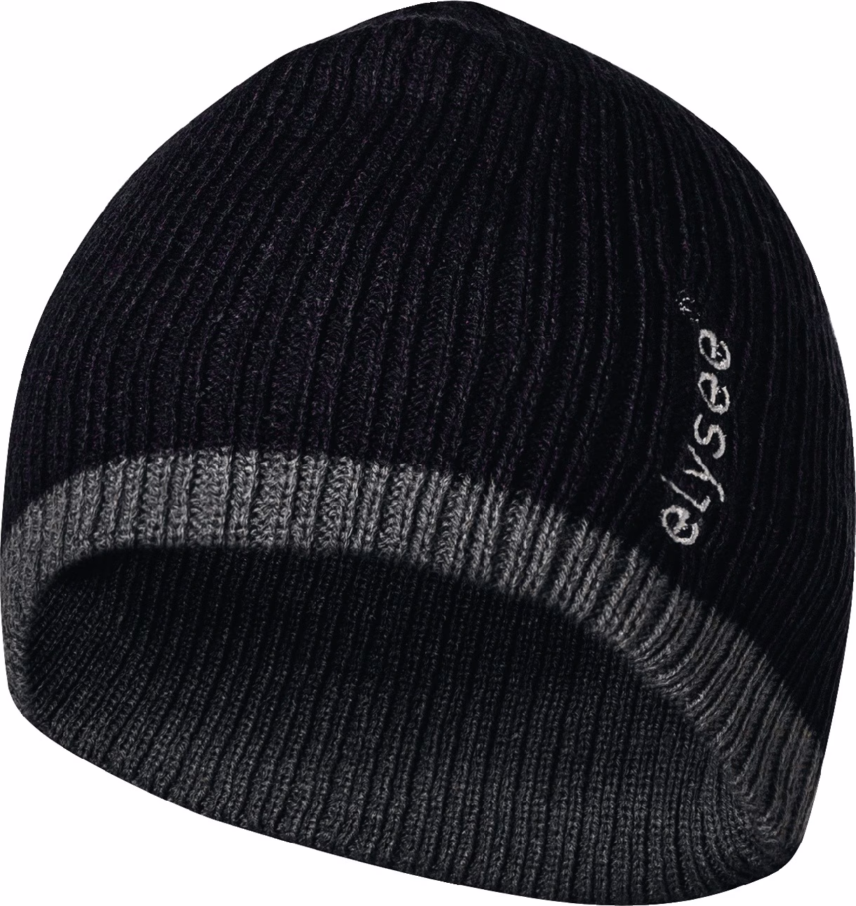 Strickmütze Ole univ.schwarz/grau