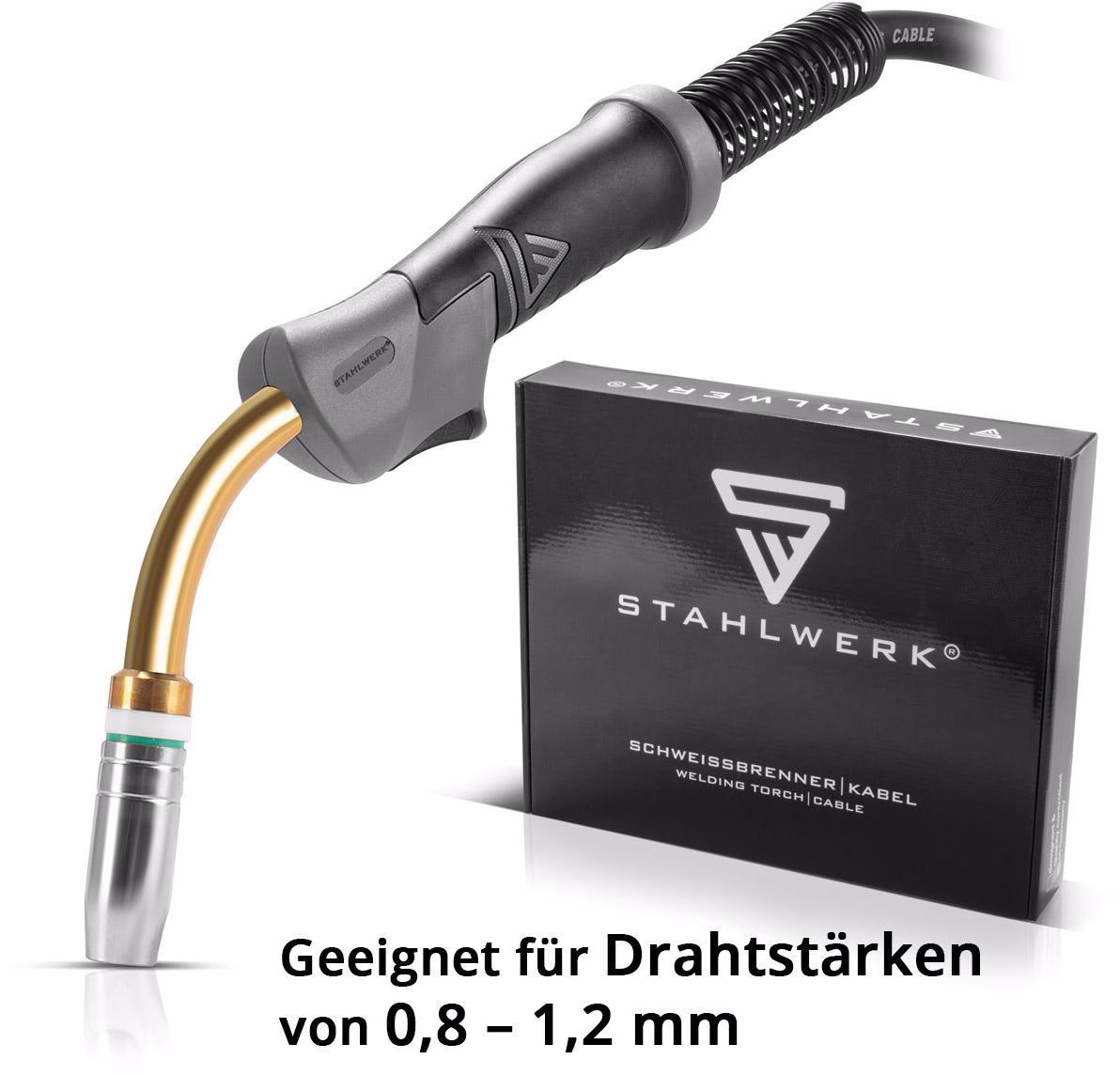 Schweißbr.AK25/MB25 Gaskühlung 3m