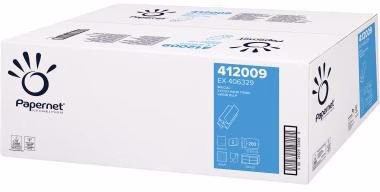 Papierhandtuch 412009 2lg. Z 22x24cm ws 20x200 Bl./Pack.