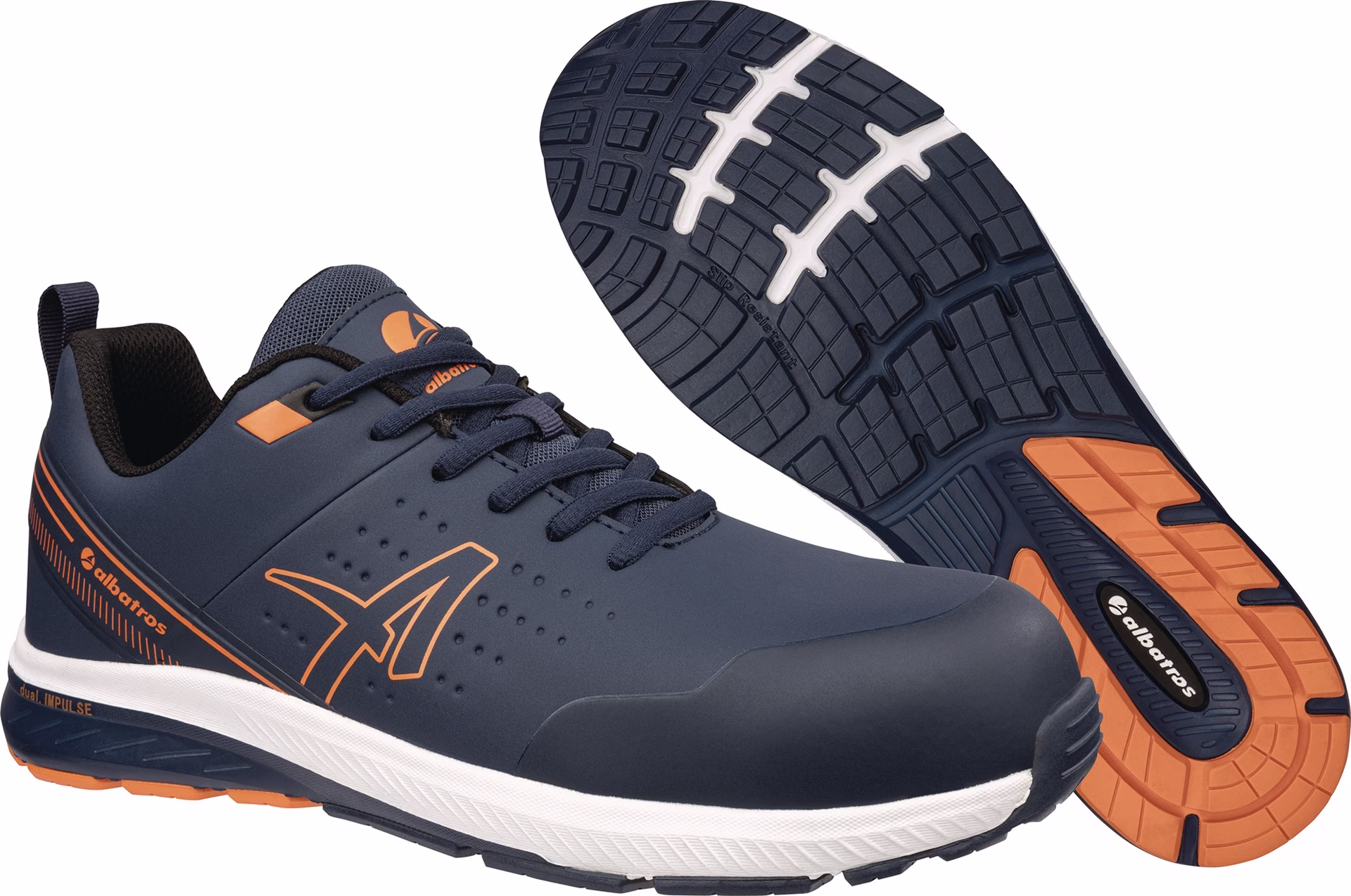 Sicherheitsschuh VIGOR 2 IMPULSE BLUELOW blau/orange S3S EN ISO 20345:2022