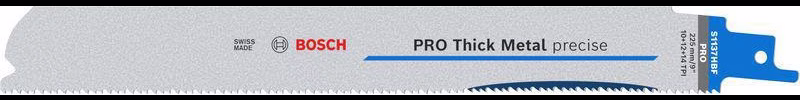 Säbelsägeblatt PRO Thick Metal precise S1137HBF L.225mm B.25mm 25 St./Karte