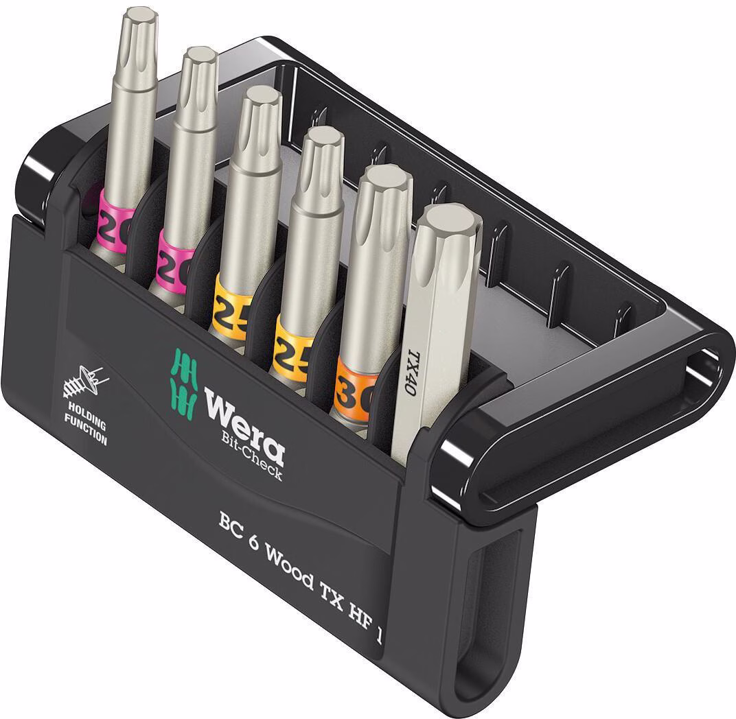 Bitsortiment Bit-Check 6 Wood TX HF 1 6-tlg.TX