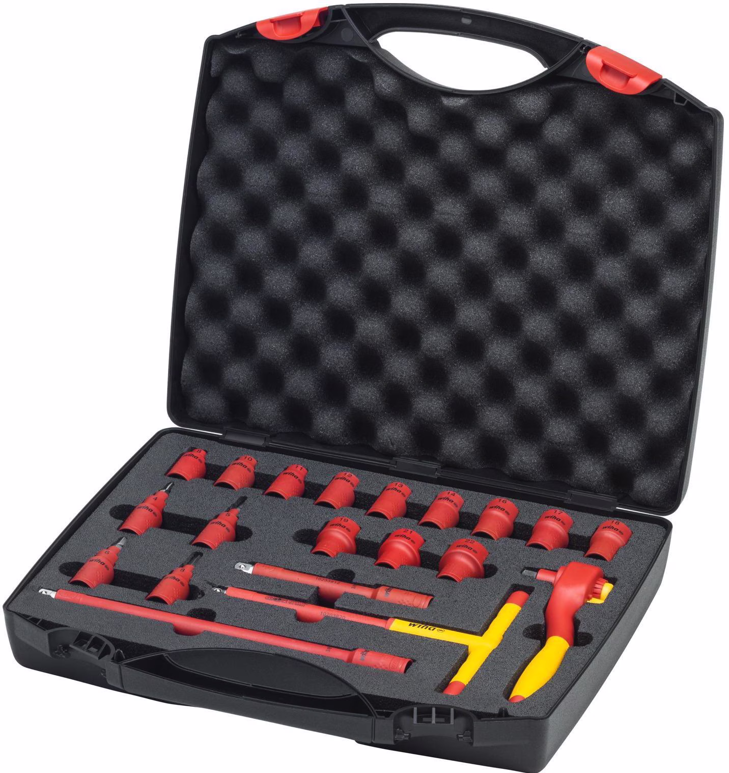 Ratschenschlüssel-Set Anzahl Zähne 72 6-kant WIHA