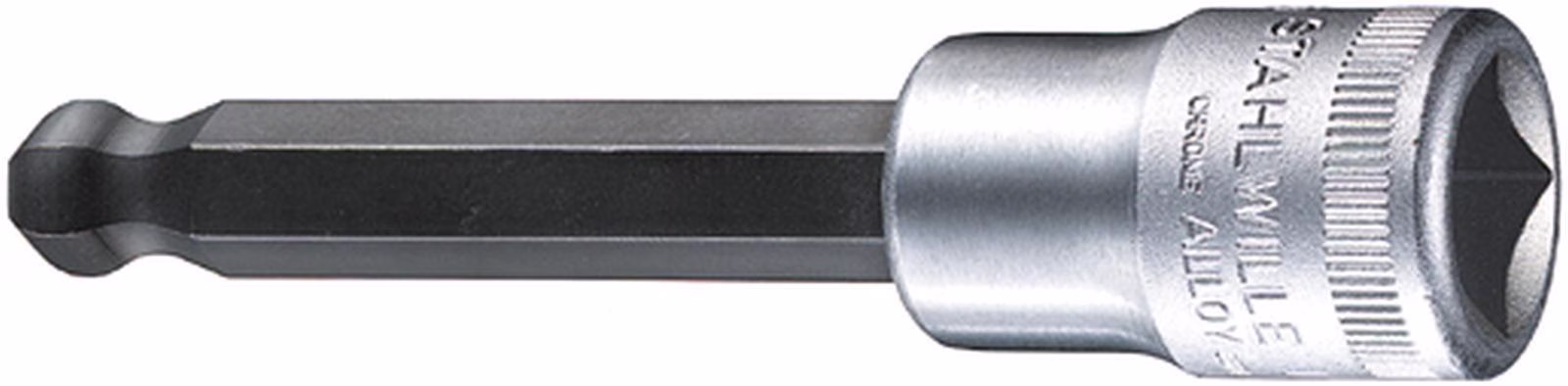 Steckschlüsseleinsatz 54 KK 1/2 Zoll Innen-6-kant SW 6mm L.100mm