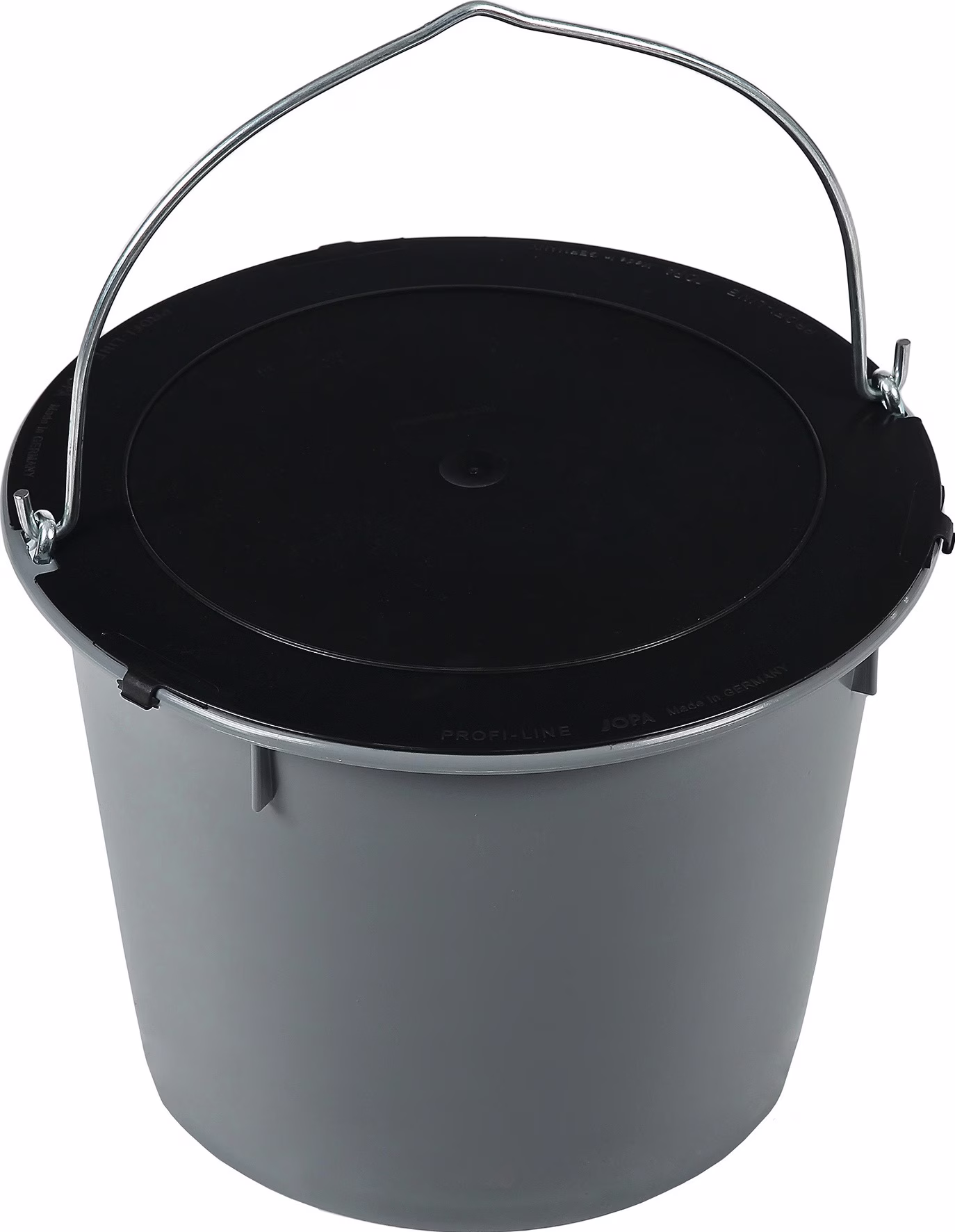 Deckel schwarz ID 310mm Recycling-Kunststoff