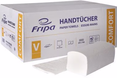 Papierhandtuch Comfort 4042102 25x23cm 20x160Bl.