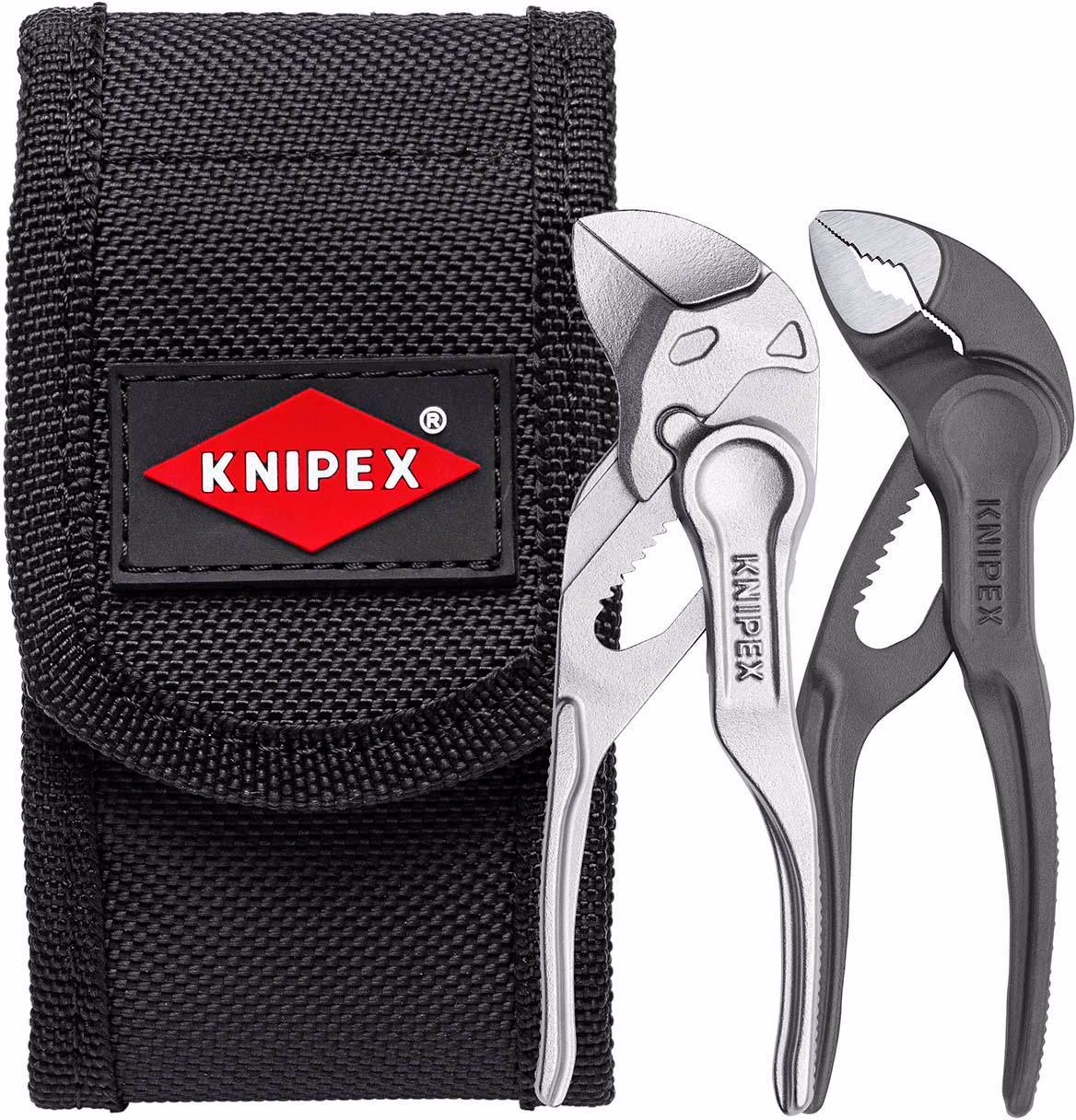 00 20 72 V04 XS Mini-Zangenset XS in Werkzeuggürteltasche 2-teilig 110 mm