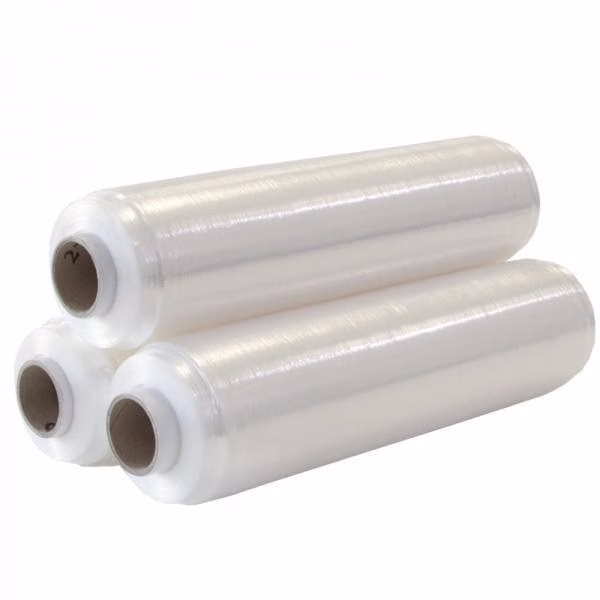 Handstretchfolie Breite 430mm Länge 600m transparent randverstärkt S.8µ